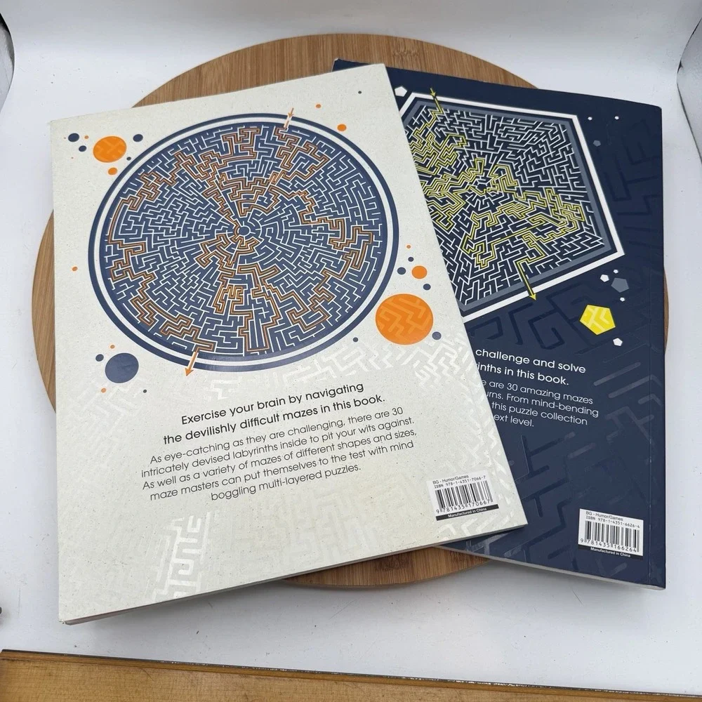 Extreme Mazes & Ultimate Mazes‎  - Moore, Gareth. New Set Of 2